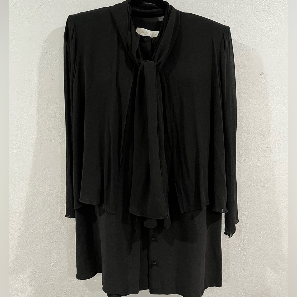 Dana Buchman LS blouse